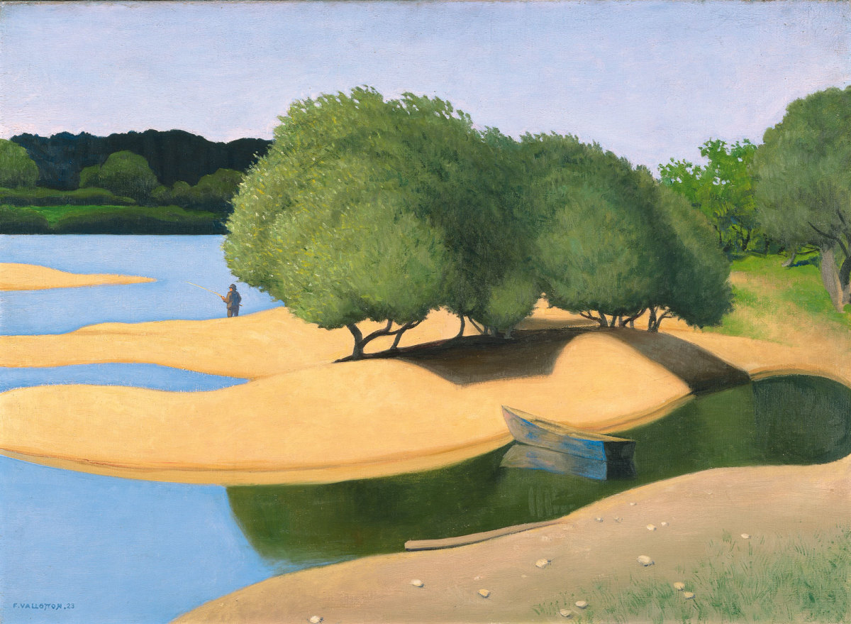 Félix Vallotton, 1923 - Bancs de sable sur la Loire